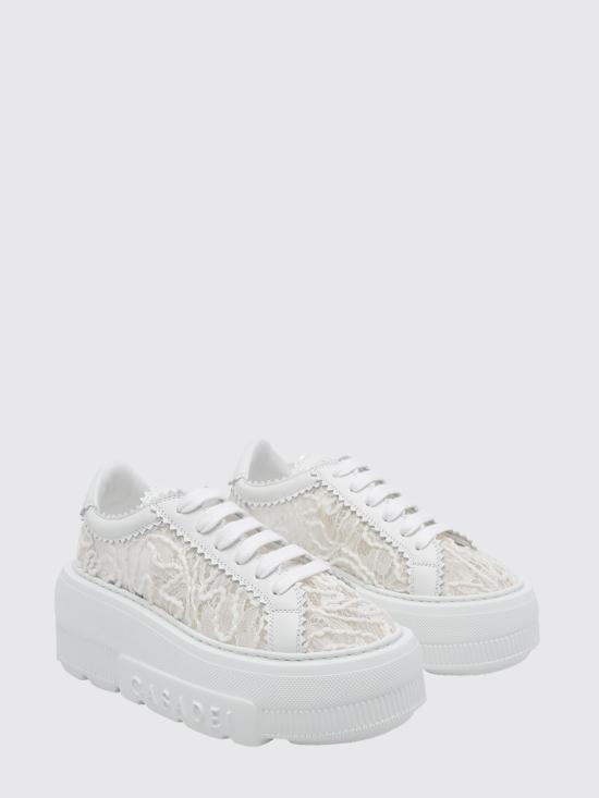 26SS 카사데이 스니커즈 2X106B0701T0580 B345 White - CASADEI