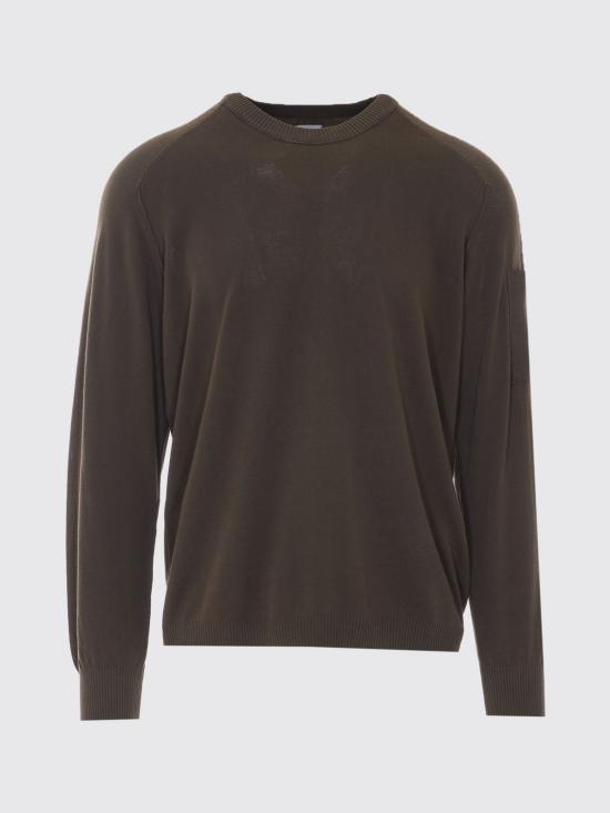 26SS 씨피 컴퍼니 코튼 크레이프 크루넥 렌즈 스웨터 20CMKN105A006323O 683 Green - C.P. COMPANY
