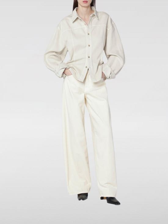 26SS 하이쿠레 스트레이트 팬츠 HEW03296GF146XT T0551 Milk - HAIKURE