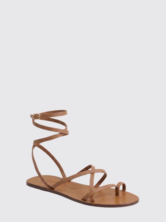 26SS 마네비 샌들 M50Y0 TAN Leather - MANEBI