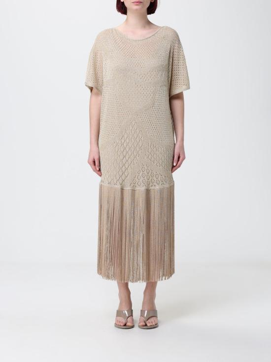 26SS 시모나 코르셀리니 롱 원피스 P26CPABO0701 V0118 Gold