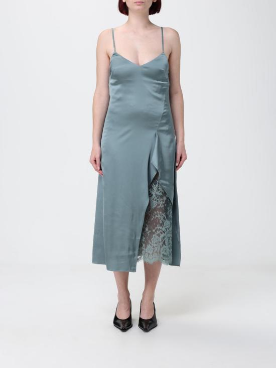 26SS 아크네 스튜디오 사틴 드레스 A20926DRES000022 ABC Sage