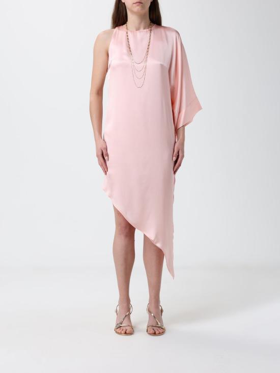 26SS 시모나 코르셀리니 미디 원피스 P26CPAB01601 V0697 Pink