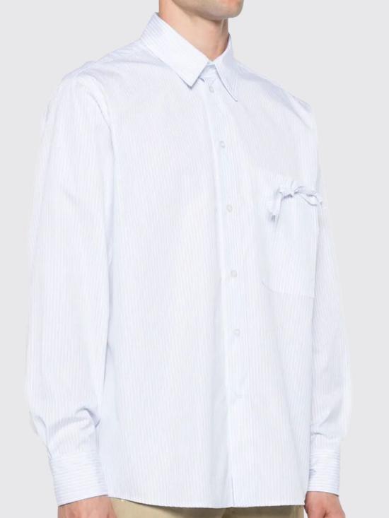 26SS 엠티엘 셔츠 MTL020FIOSLS007 STRIPES BLU Blue - MTL