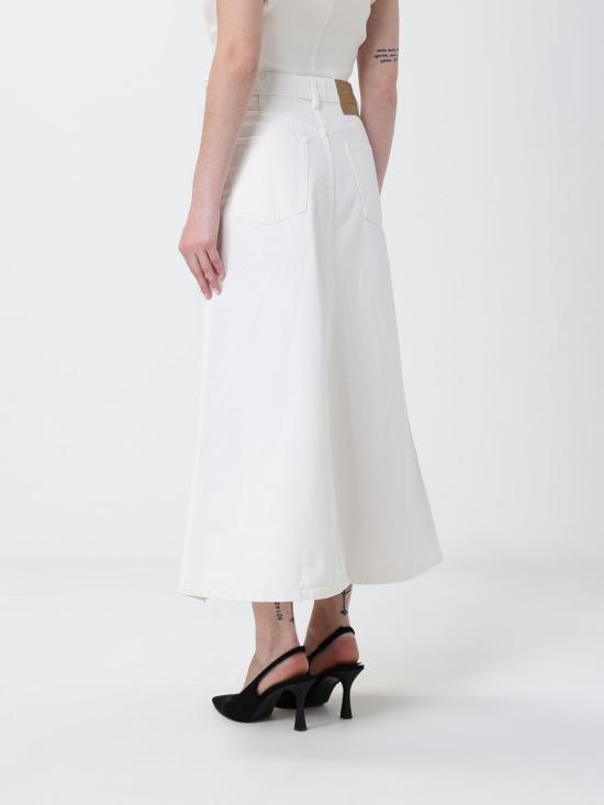 26SS 아미 코튼 롱 스커트 FSK467DE0126 136 Beige - AMI