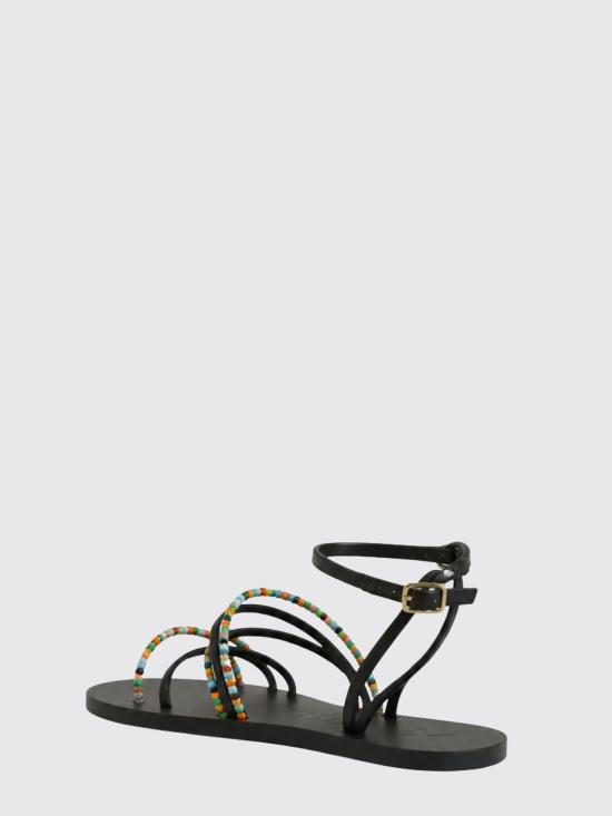 26SS 마네비 샌들 I33Y0 BLACK ANKLE STRAP Black - MANEBI