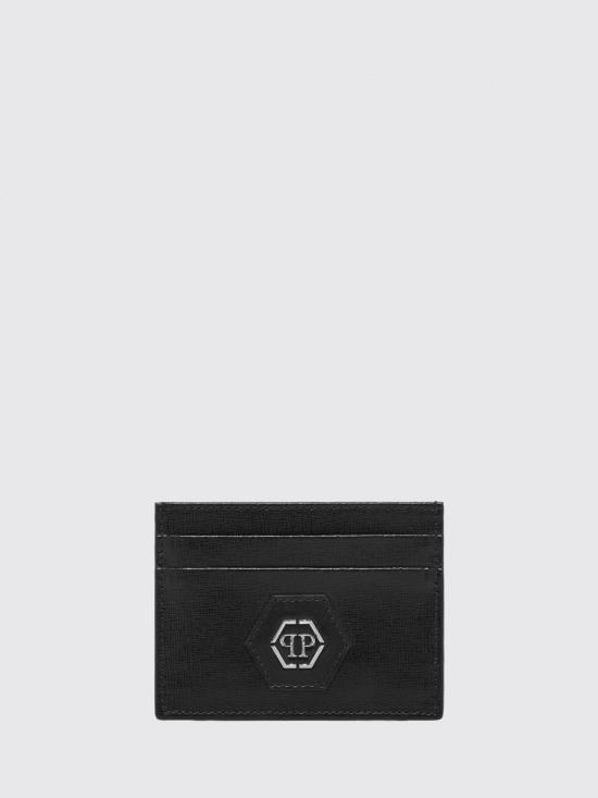 26SS 필립 플레인 카드지갑 AAEAUVG0015PLE010N 02 Black