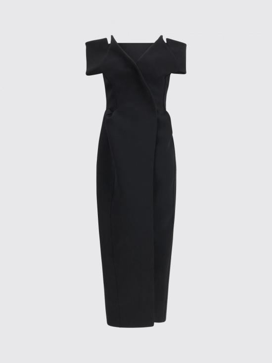 26SS 케이트 롱 원피스 55574114 200 Black - KHAITE