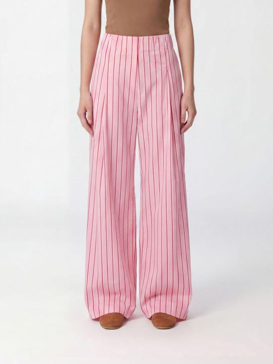 26SS 드리스 반 노튼 팔라초 팬츠 0109093064 305 Pink