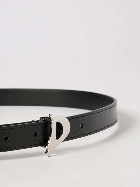 26SS 돈답 레귤러 벨트 WC220PL0675DXXX 999 Black - DONDUP