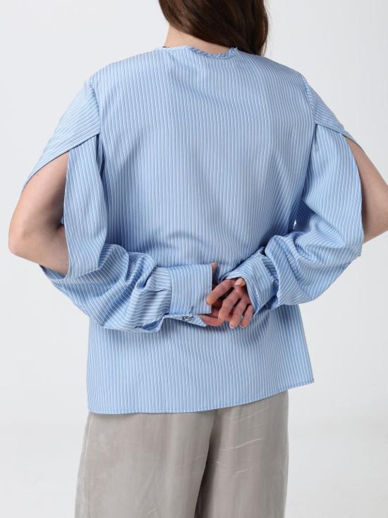 26SS 핑코 셔츠 106675A33Q EE4 Blue - PINKO