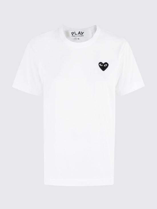 26SS 꼼데가르송 반팔 티셔츠 AXT064051D 2 White - COMME DES GARCONS