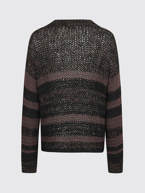 26SS 로베르토 콜리나 스웨터 261FXA46002 09 Black - ROBERTO COLLINA