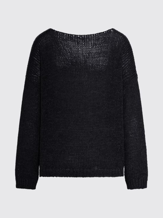 26SS 로베르토 콜리나 스웨터 261FXA41006 Black - ROBERTO COLLINA