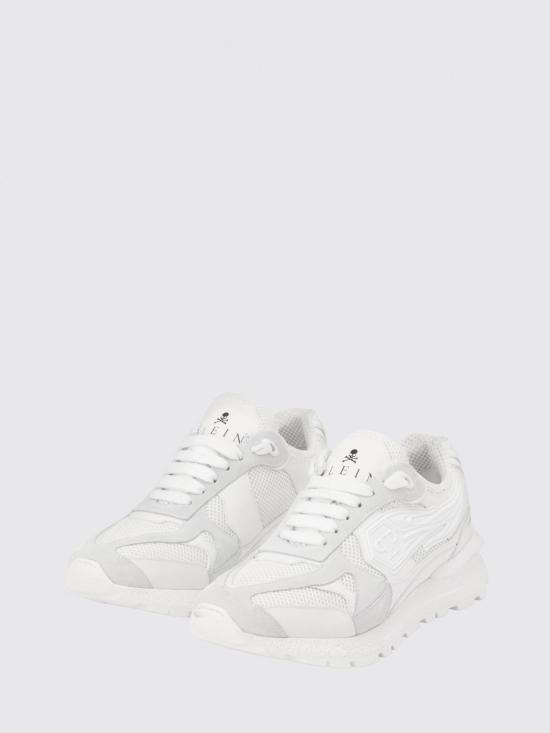 26SS 필립 플레인 스니커즈 SAFSMSC4074PLE022N 0101 White - PHILIPP PLEIN