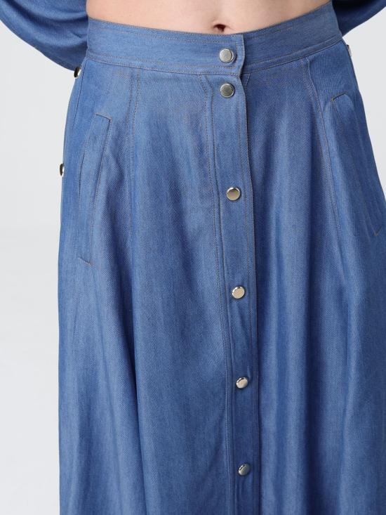 26SS 시모나 코르셀리니 데님 스커트 P26CPGOC0401 V0530 Denim - SIMONA CORSELLINI