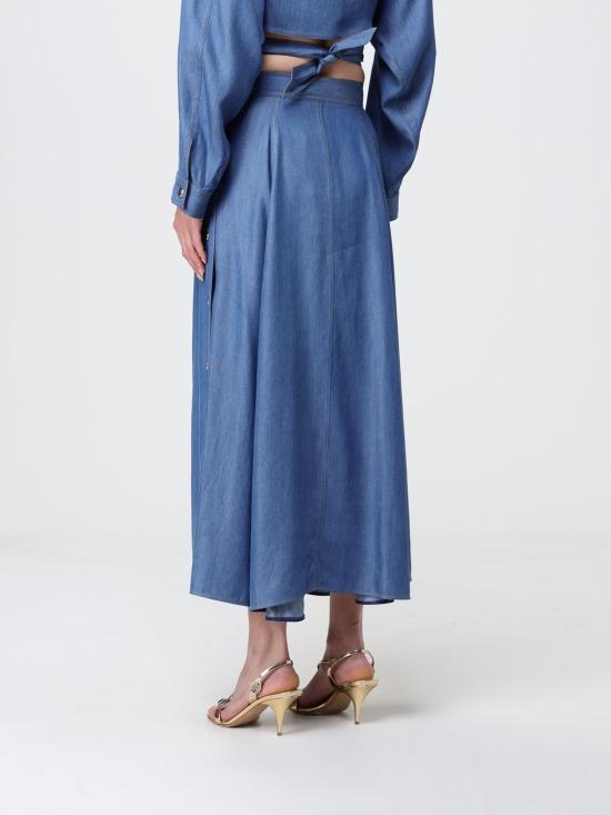 26SS 시모나 코르셀리니 데님 스커트 P26CPGOC0401 V0530 Denim - SIMONA CORSELLINI