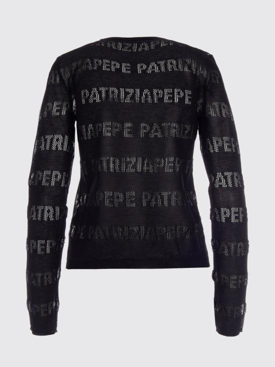 26SS 파트리지아페페 스웨터 8K0354K303 K103 Black - PATRIZIA PEPE