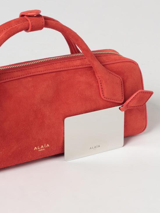 26SS 알라이아 토트백 AA1S06026CA328 A50 Orange - ALAIA