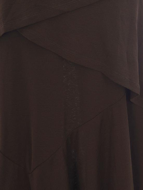 26SS 가니 롱 원피스 A1030487 ZWX Brown - GANNI