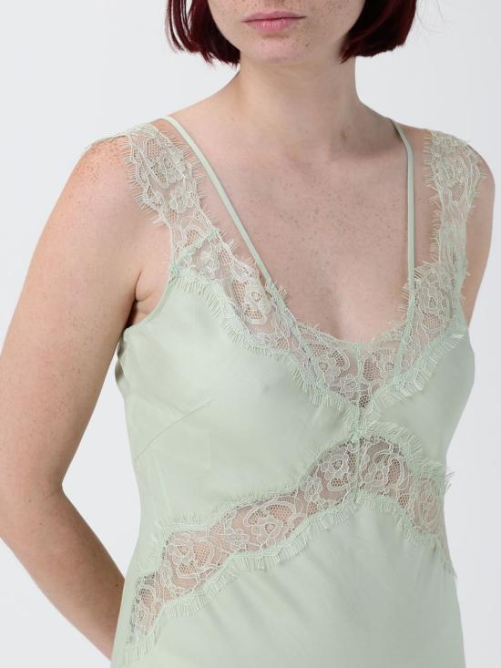 26SS 핑코 롱 원피스 106624A385 S86 Green - PINKO