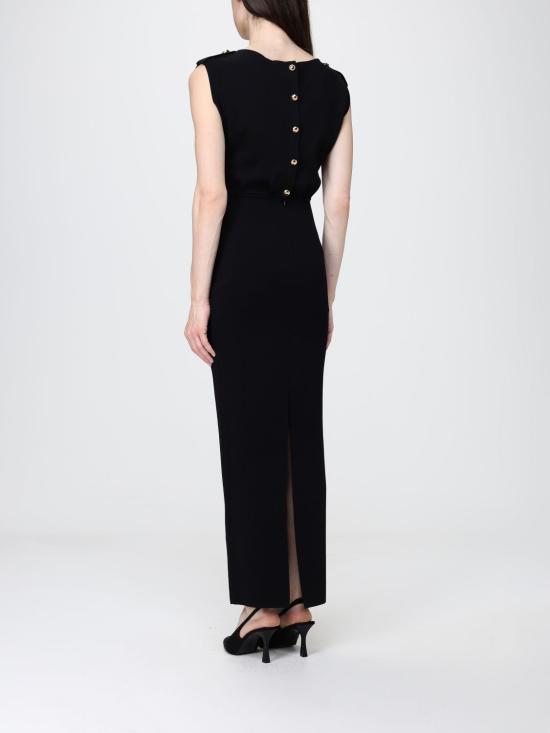 26SS 엘리자베타프랜치 롱 원피스 AM30B62E2 110 Black - ELISABETTA FRANCHI