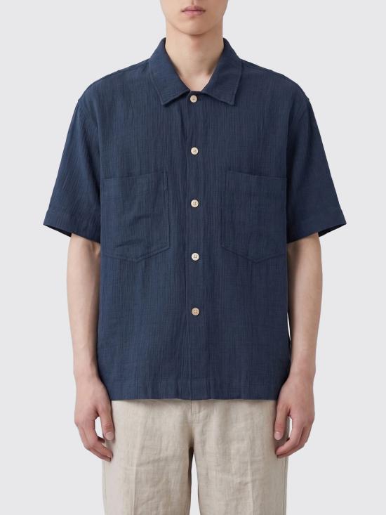 26SS 선플라워 반팔 셔츠 12921 200 Blue