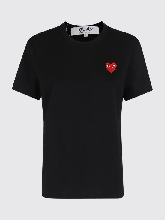 26SS 꼼데가르송 반팔 티셔츠 AXT108051D 1 Black - COMME DES GARCONS