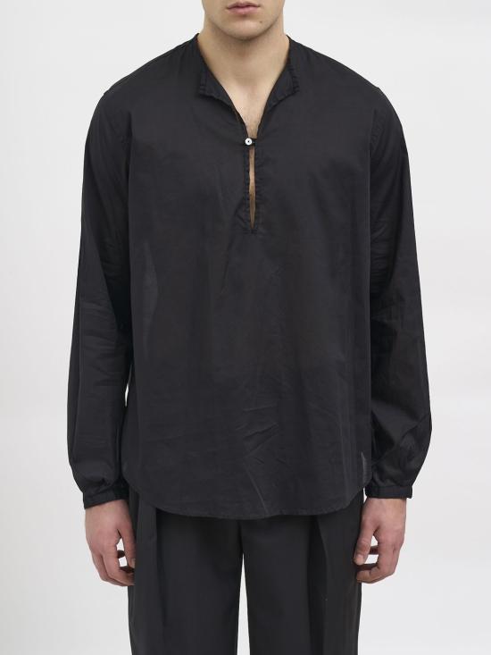 26SS 파울라 긴팔 셔츠 15DP20040000001 Black