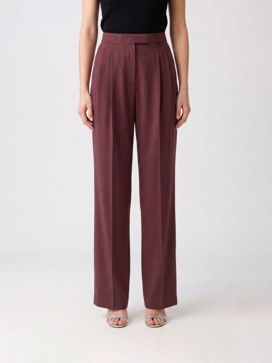 26SS 생로랑 스트레이트 팬츠 856580Y6J78 5060 Burgundy