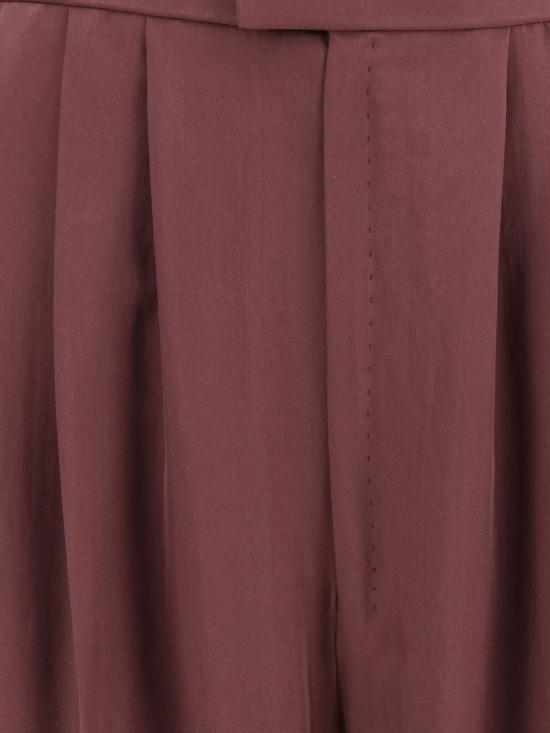26SS 생로랑 스트레이트 팬츠 856580Y6J78 5060 Burgundy - SAINT LAURENT