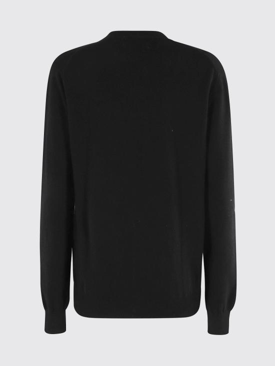 26SS 꼼데가르송 플레이 레드 하트 니트 가디건 AXN007051D 1 Black - COMME DES GARCONS