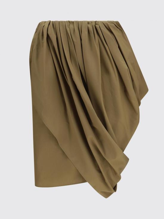 26SS 끌로에 미디 스커트 CH26UJU41141 3B6 Olive - CHLOE