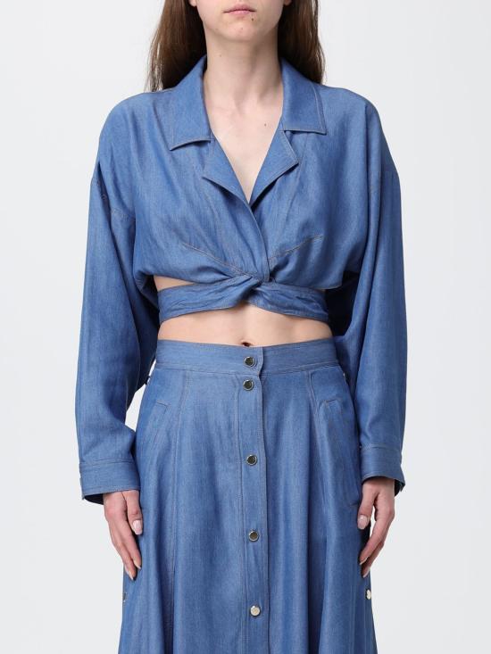 26SS 시모나 코르셀리니 셔츠 P26CPBLC0301 V0530 Denim