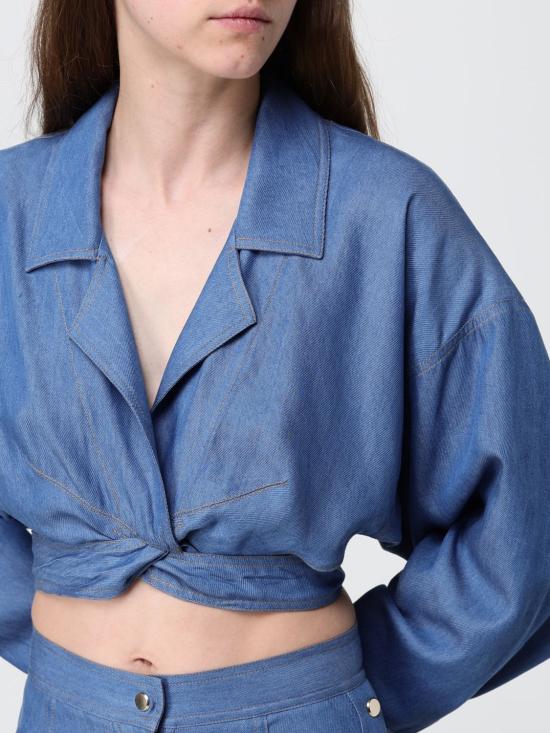 26SS 시모나 코르셀리니 셔츠 P26CPBLC0301 V0530 Denim - SIMONA CORSELLINI