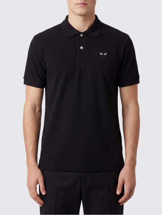26SS 꼼데가르송 폴로 티셔츠 AXT066051U 1 Black