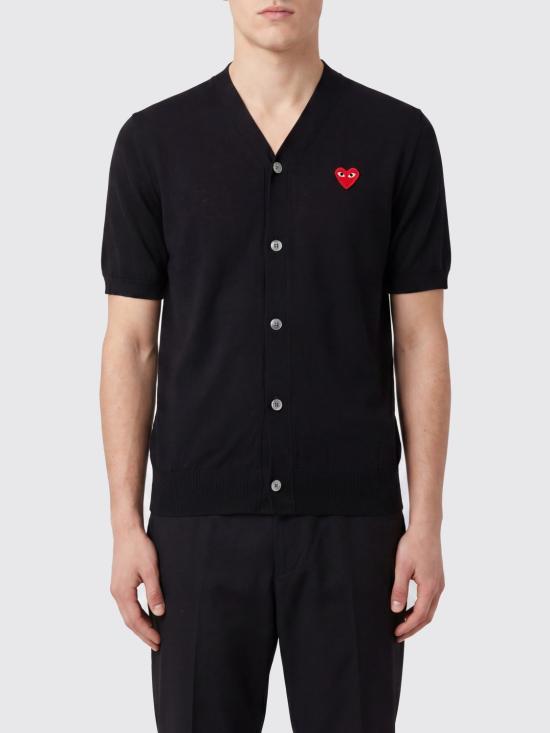 26SS 꼼데가르송 스웨터 AXN096051 1 Black