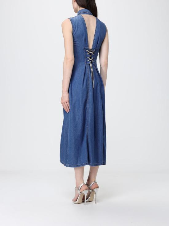 26SS 시모나 코르셀리니 롱 원피스 P26CPABT0101 V0765 Denim - SIMONA CORSELLINI
