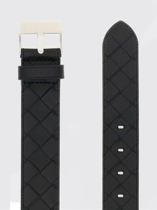 26SS 보테가베네타 가죽 벨트 799046V4KF1 8803 Black - BOTTEGA VENETA