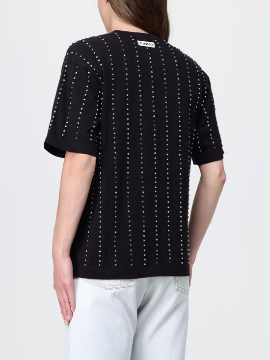 26SS 핑코 반팔 티셔츠 106213A31E Z99 Black - PINKO