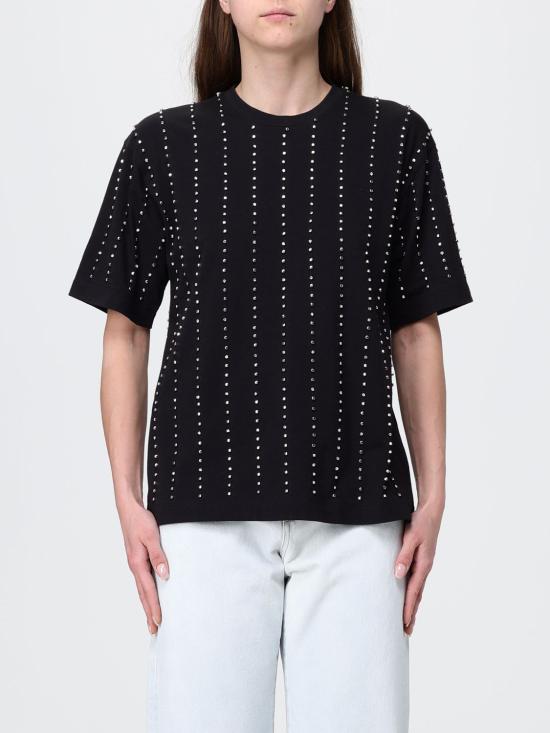 26SS 핑코 반팔 티셔츠 106213A31E Z99 Black