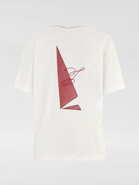 26SS 자크뮈스 반팔 티셔츠 TSU00320AJ00285 1NG White - JACQUEMUS