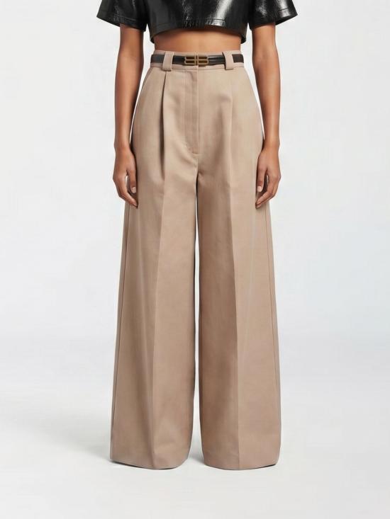 26SS 발렌시아가 팬츠 872311TKP07 9577 Sand