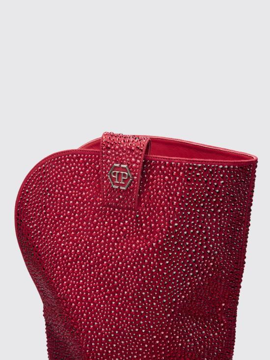 26SS 필립 플레인 부츠 AAESWSE0952PLE009N 13 Red - PHILIPP PLEIN