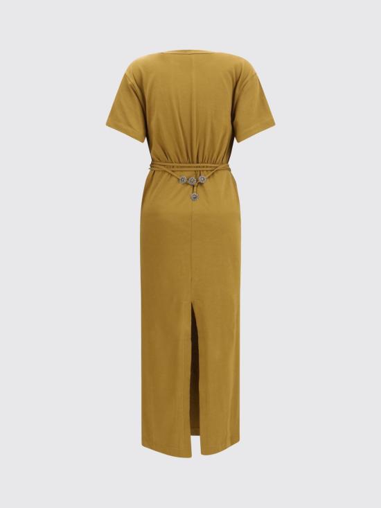 26SS 핑코 롱 원피스 106908A3AR L25 Bronze - PINKO