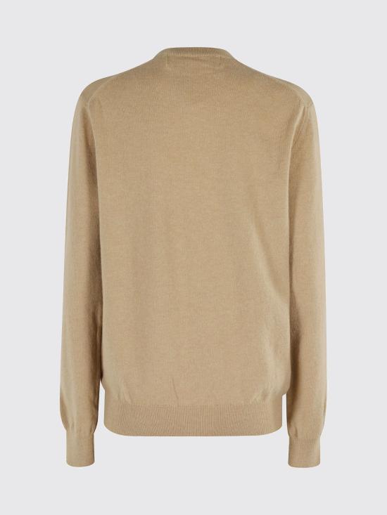 26SS 꼼데가르송 블랙 하트 니트 가디건 AXN023051D 3 Beige - COMME DES GARCONS