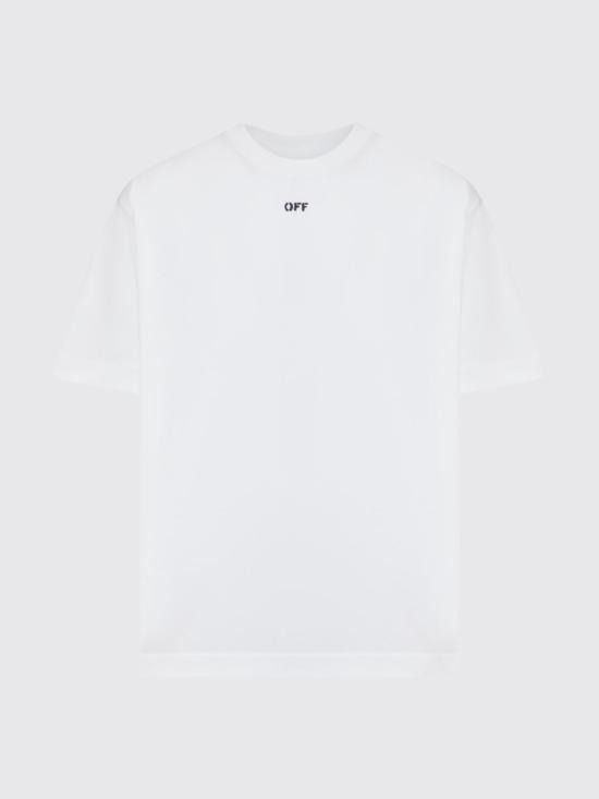 26SS 오프화이트 반팔 티셔츠 44MAA120S26J00J 100 White - OFF WHITE