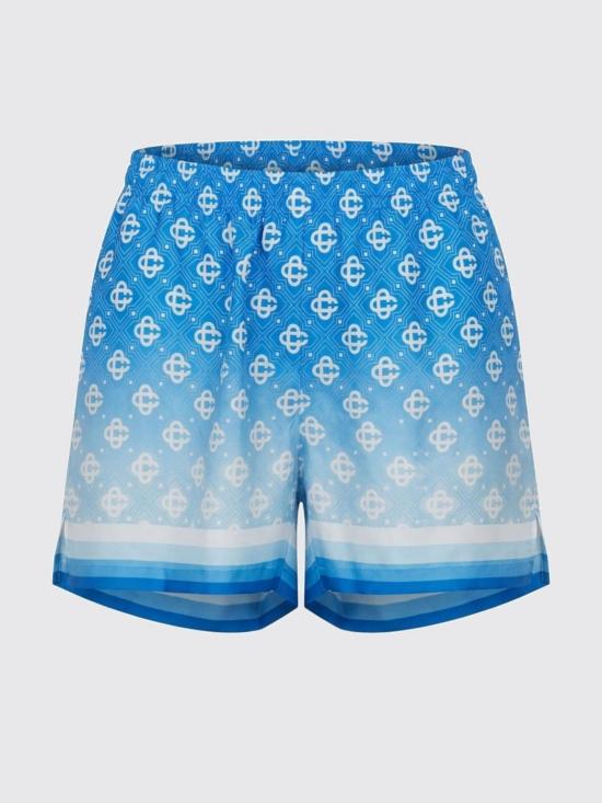 26SS 카사블랑카 숏팬츠 WSS26TR404 03 Blue - CASABLANCA