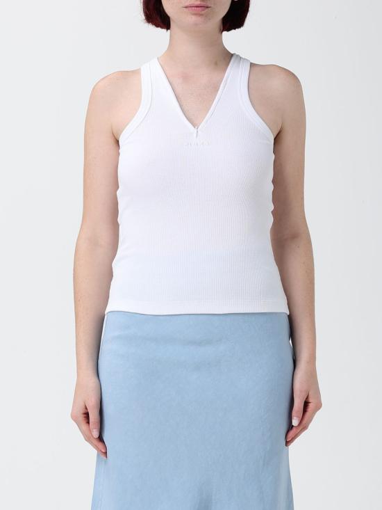 26SS 핑코 긴팔 티셔츠 107310A3GG Z14 White