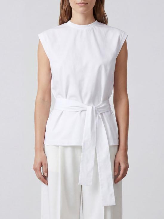26SS 텔라 반팔 티셔츠 F1001106T051 A000 White